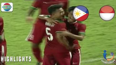 Gol Firza Andika - Filipina (1) - Indonesia (2) | AFF U19 Championship
