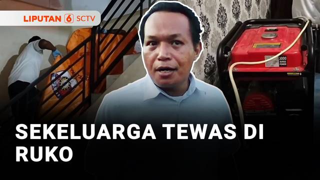 Sekeluarga Tewas Diduga Hirup Asap Genset | Liputan 6