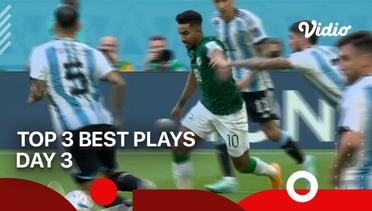 Top 3 Best Plays | Day 3 | FIFA World Cup Qatar 2022