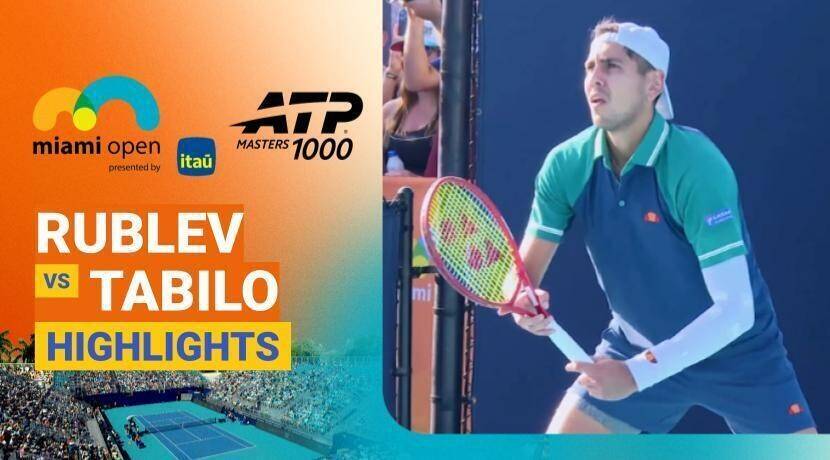 Andrey Rublev vs Alejandro Tabilo - Round 2 (Court 7) | ATP 1000: Miami Open presented by Itau 2026