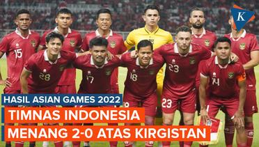 Indonesia Vs Kirgistan 2-0, Kemenangan Manis Garuda Muda di Laga Perdana
