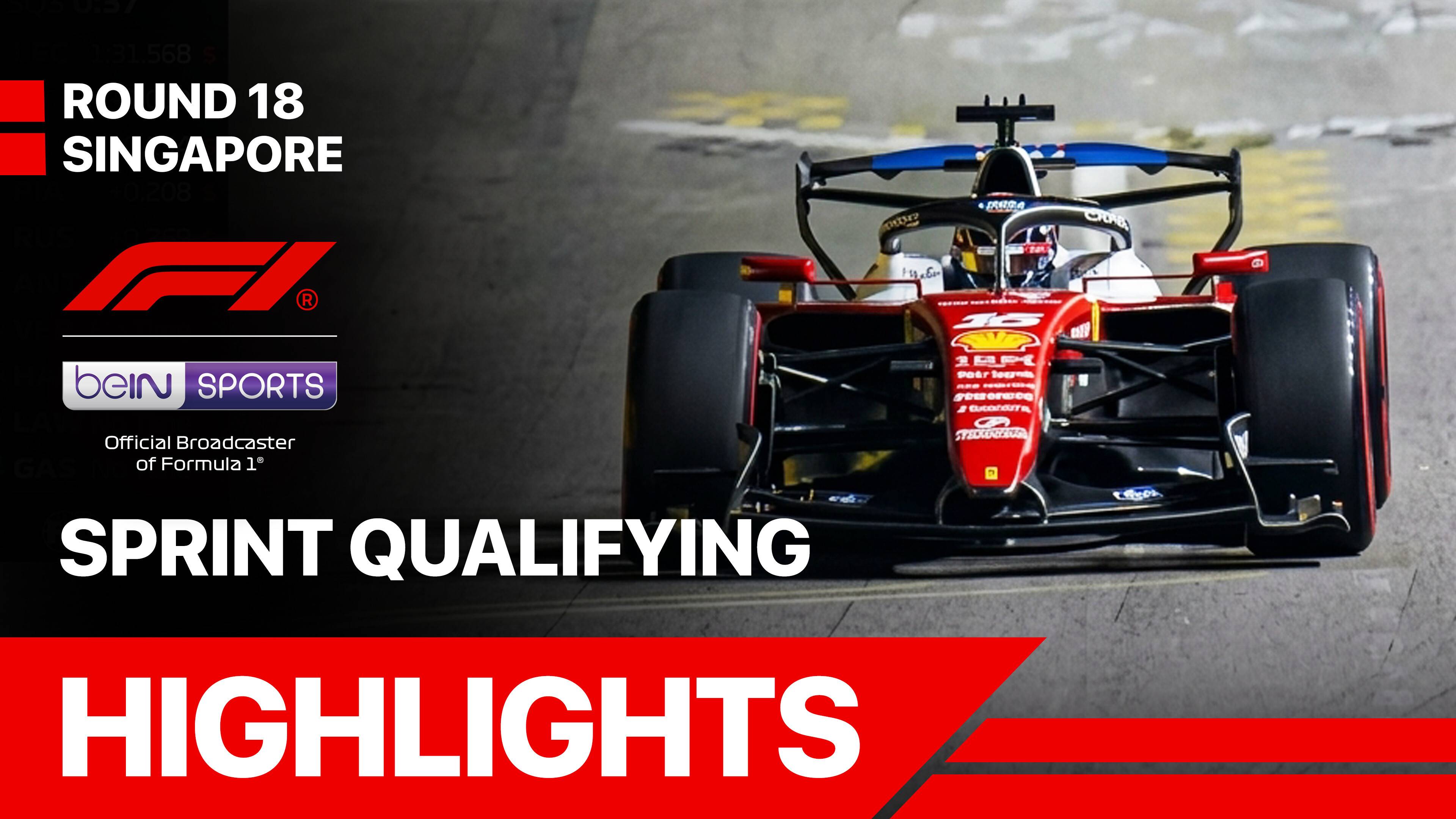 Sprint Qualifying - Formula 1 Singapore Airlines Singapore Grand Prix 2026