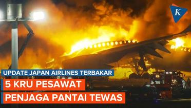 Update Japan Airlines Terbakar, 5 Kru Pesawat Penjaga Pantai Tewas
