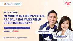 Memilih Manajer Investasi, Apa Saja Hal Yang Perlu Dipertimbangkan?