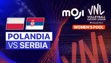 Polandia vs Serbia - Full Match | Women's Volleyball Nations League 2024