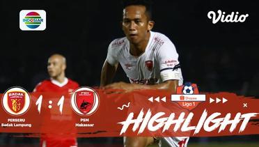 Full Highlight - Perseru Badak Lampung FC 1 vs 1 PSM Makassar I Shopee Liga 1 2019/2020
