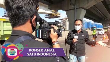 Tak Kenal Lelah! Perjuangan Para Jurnalis di Lapangan - Konser Amal Satu Indonesia