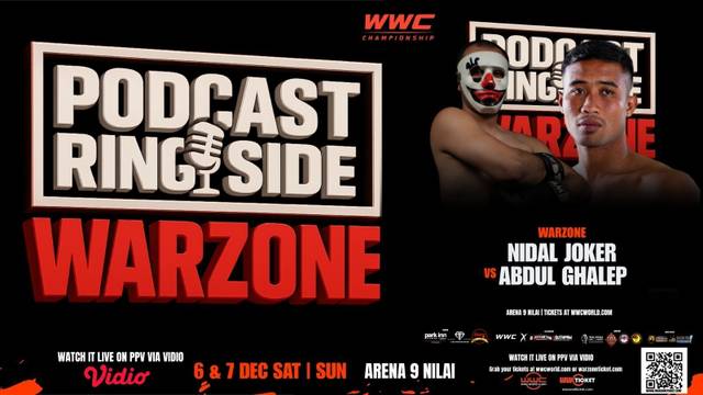 Ringside: Nidal vs Abdul Ghalep | Warzone World Championship 2025