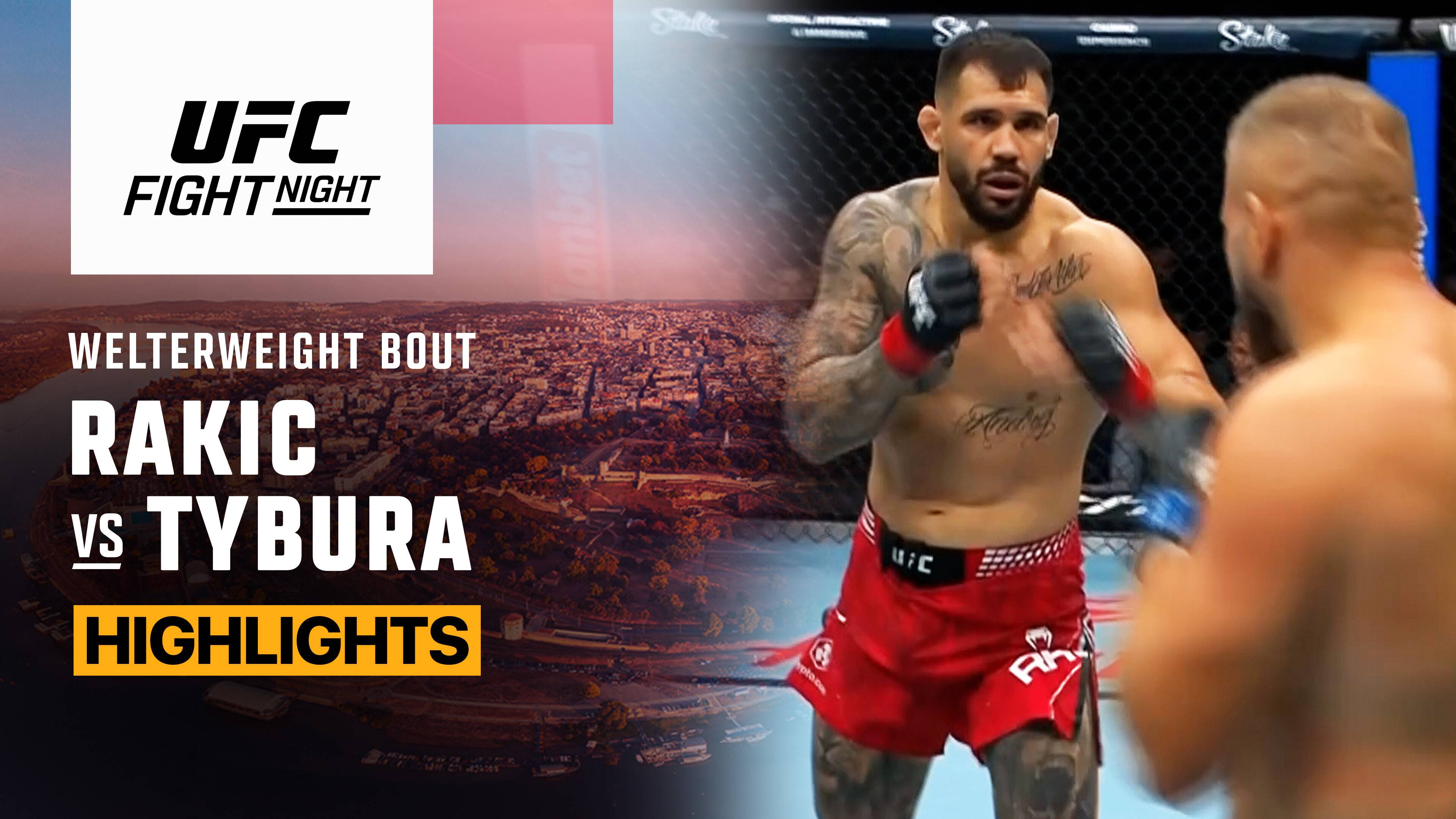 Aleksandar Rakic vs Marcin Tybura - Heavyweight | UFC Fight Night