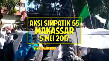 Tak Mau Ketinggalan, di Makassar Juga Menggelar Aksi Simpatik 55 5 Mei 2017