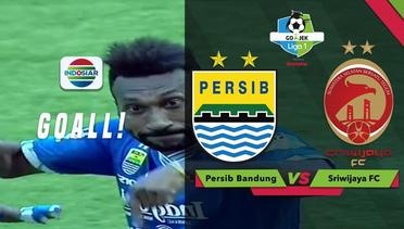 Goal Patrich Wanggai - Persib Bandung (2) vs (0) Sriwijaya FC | Go-Jek Liga 1 Bersama Bukalapak