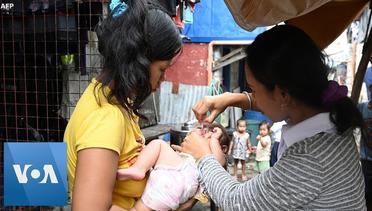 Manila, Philippines Holds Vaccinations after Polio Returns