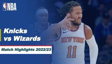 Match Highlights | New York Knicks vs Washington Wizards | NBA Pre-Season 2022/23