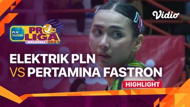 Highlights | Jakarta Elektrik PLN vs Jakarta Pertamina Fastron | PLN Mobile Proliga Putri 2023