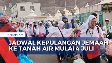 Kepulangan Jemaah Haji Indonesia ke Tanah Air Mulai Tanggal 4 Juli 2023