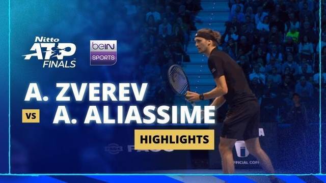 Alexander Zverev vs Felix Auger Aliassime - Highlight | Nitto ATP Finals 2025