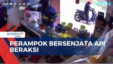 2 Perampok Bersenjata Api Beraksi di Kios Agen Bank di Kabupaten Asahan