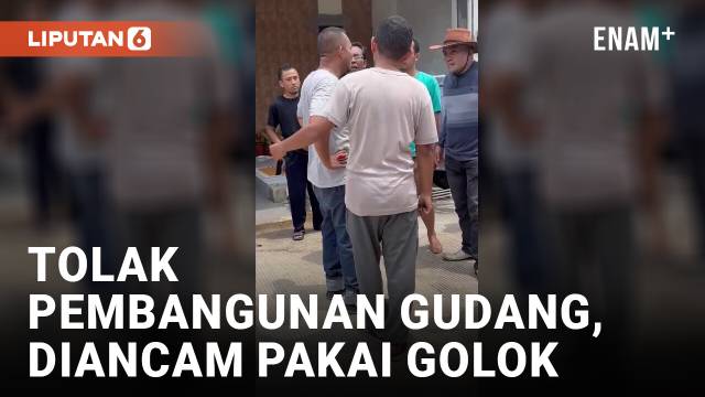 Viral! Pria di Gunung Sindur Ancam Warga Perumahan Pakai Golok