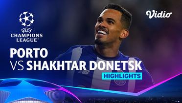 Porto vs Shakhtar Donetsk - Highlights | UEFA Champions League 2023/24