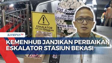 Kemenhub Janjikan Kebut Perbaikan Eskalator Stasiun Bekasi, Target Selesai Pertengahan Februari