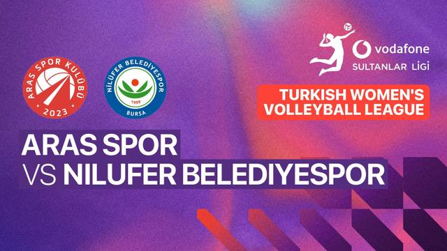 Aras Spor vs Nilufer Belediyespor - Full Match | Turkish Women's Volleyball League 2025/26