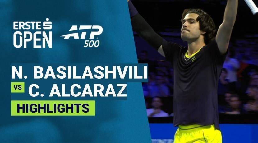 Nikoloz Basilashvili vs Carlos Alcaraz - Round 2 | ATP 500: Erste Bank Open 2026