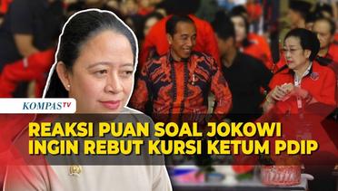 Reaksi Puan Maharani Ditanya Rumor Jokowi Bakal Rebut Kursi Ketum PDIP