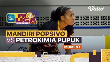 Moment | Final Four: Jakarta Mandiri Popsivo Polwan vs Gresik Petrokimia Pupuk Indonesia | PLN Mobile Proliga Putri 2022