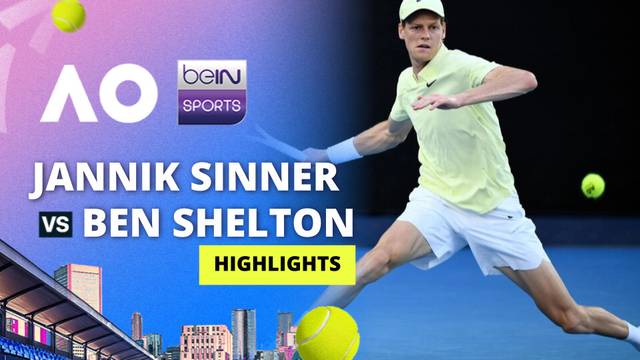 Jannik Sinner (ITA) vs Ben Shelton  (USA) - Men's Singles Semifinal | Australian Open 2025 - Highlights | Australian Open 2025