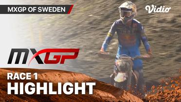 Highlights | Round 15 Sweden: MXGP | Race 1 | MXGP 2023
