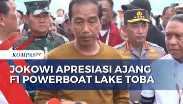Jokowi Apresiasi Ajang Balap F1 Powerboat Lake Toba 2023