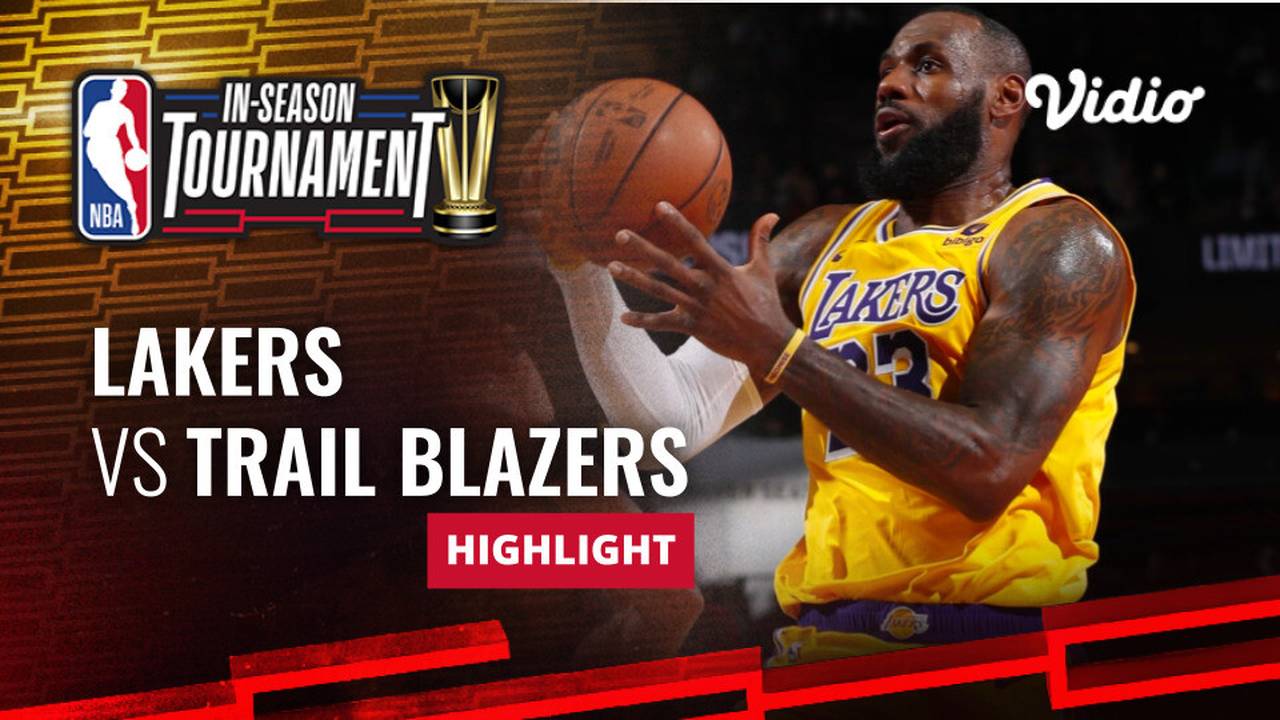 LA Lakers vs Portland Trail Blazers Highlights NBA InSeason