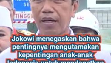 Instruksi Jokowi soal Masalah PPDB