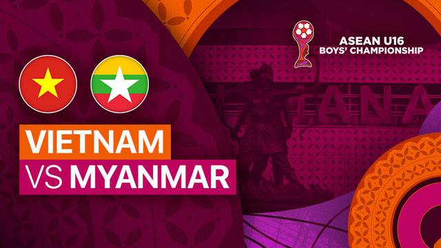 Vietnam vs Myanmar - Full Match | ASEAN U16 Boys Championships 2024