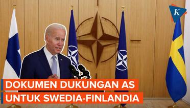 Biden Tanda Tangani Dokumen Dukungan AS untuk Swedia dan Finlandia Gabung NATO