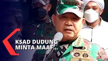 Kepada Keluarga Korban Tabrak Lari 3 Oknum TNI AD di Nagreg, KSAD Dudung Sampaikan Belasungkawa