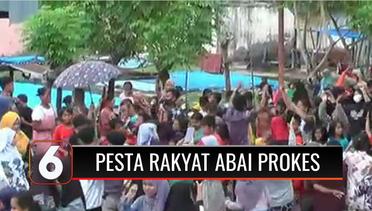 Angka Covid-19 Masih Tinggi, Warga di Polewali Mandar Gelar Pesta Rakyat di Tengah Jalan | Liputan 6