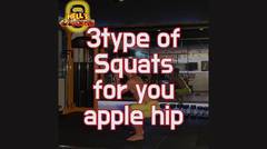 [Health] Make your hip gorgeous! 3 Apple hip workouts 