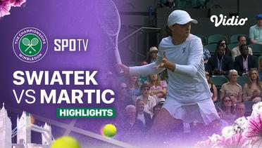 I. Swiatek (POL) vs P. Martic (CRO) - Highlights | Wimbledon 2024 - Ladies Singles