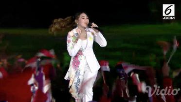 Tanggapan Via Vallen Dikritik Lipsync Saat Asian Games