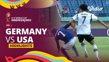 Germany vs USA - Highlights | FIFA U-17 World Cup Indonesia 2023