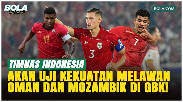 Garuda Siap Tempur, Timnas Indonesia Uji Kekuatan Lawan Oman dan Mozambik di Jakarta