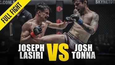 Joseph Lasiri vs. Josh Tonna - ONE Full Fight - October 2018