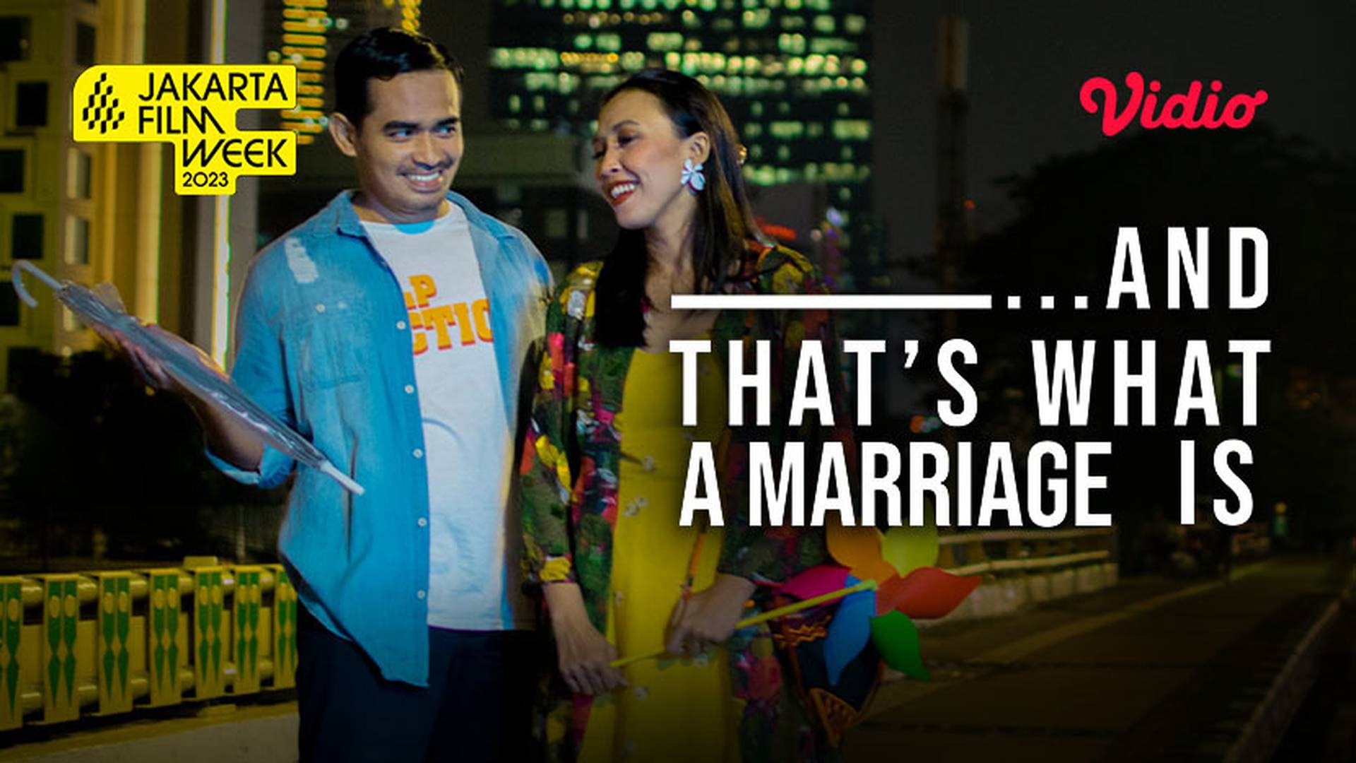 ...And That’s What A Marriage Is