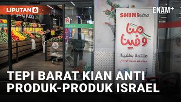 Warga Palestina di Tepi Barat Boikot Produk Israel
