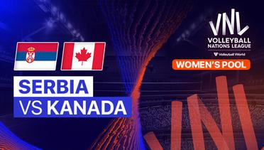 Serbia vs Kanada - Full Match | Women's Volleyball Nations League 2024