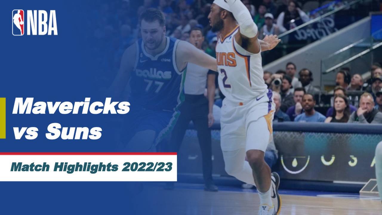 Match Highlights Dallas Mavericks vs Phoenix Suns NBA Regular Season 2022/23 Vidio