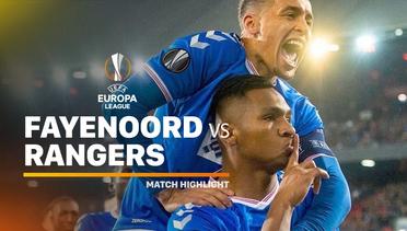 Full Highlight - Feyenoord vs Rangers | UEFA Europa League 2019/20