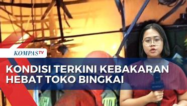 Kondisi Terkini Kebakaran Toko Bingkai di Mampang yang Tewaskan 7 Orang