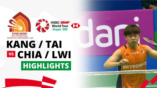 Kang Khai Xing/Aaron Tai (MAS) vs Chia Weijie/Lwi Sheng Hao (MAS) - Highlight | SYED MODI India International 2025